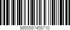Código de barras (EAN, GTIN, SKU, ISBN): '9855587458710'
