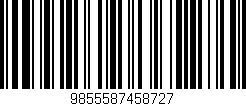 Código de barras (EAN, GTIN, SKU, ISBN): '9855587458727'