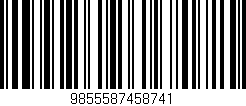 Código de barras (EAN, GTIN, SKU, ISBN): '9855587458741'