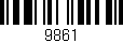 Código de barras (EAN, GTIN, SKU, ISBN): '9861'