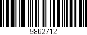 Código de barras (EAN, GTIN, SKU, ISBN): '9862712'