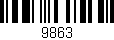 Código de barras (EAN, GTIN, SKU, ISBN): '9863'