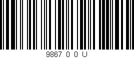 Código de barras (EAN, GTIN, SKU, ISBN): '9867_0_0_U'