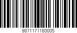 Código de barras (EAN, GTIN, SKU, ISBN): '9871171160005'