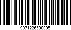Código de barras (EAN, GTIN, SKU, ISBN): '9871226530005'