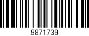 Código de barras (EAN, GTIN, SKU, ISBN): '9871739'