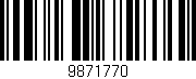 Código de barras (EAN, GTIN, SKU, ISBN): '9871770'
