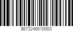 Código de barras (EAN, GTIN, SKU, ISBN): '9873248510003'
