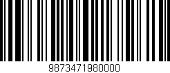 Código de barras (EAN, GTIN, SKU, ISBN): '9873471980000'