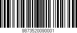 Código de barras (EAN, GTIN, SKU, ISBN): '9873520090001'