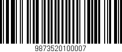Código de barras (EAN, GTIN, SKU, ISBN): '9873520100007'