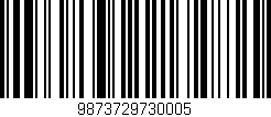 Código de barras (EAN, GTIN, SKU, ISBN): '9873729730005'