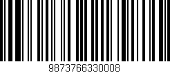 Código de barras (EAN, GTIN, SKU, ISBN): '9873766330008'