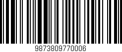 Código de barras (EAN, GTIN, SKU, ISBN): '9873809770006'
