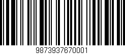 Código de barras (EAN, GTIN, SKU, ISBN): '9873937670001'