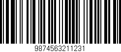 Código de barras (EAN, GTIN, SKU, ISBN): '9874563211231'