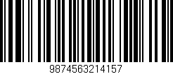 Código de barras (EAN, GTIN, SKU, ISBN): '9874563214157'