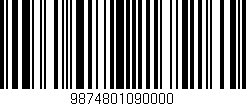 Código de barras (EAN, GTIN, SKU, ISBN): '9874801090000'