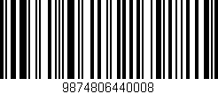 Código de barras (EAN, GTIN, SKU, ISBN): '9874806440008'