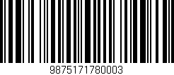 Código de barras (EAN, GTIN, SKU, ISBN): '9875171780003'