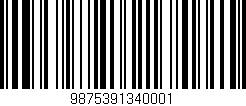 Código de barras (EAN, GTIN, SKU, ISBN): '9875391340001'