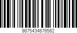Código de barras (EAN, GTIN, SKU, ISBN): '9875434676562'
