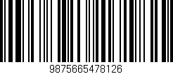 Código de barras (EAN, GTIN, SKU, ISBN): '9875665478126'