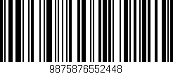 Código de barras (EAN, GTIN, SKU, ISBN): '9875876552448'