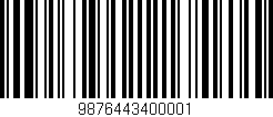 Código de barras (EAN, GTIN, SKU, ISBN): '9876443400001'