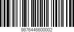 Código de barras (EAN, GTIN, SKU, ISBN): '9876446600002'