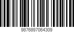 Código de barras (EAN, GTIN, SKU, ISBN): '9876897064309'