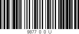 Código de barras (EAN, GTIN, SKU, ISBN): '9877_0_0_U'