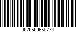 Código de barras (EAN, GTIN, SKU, ISBN): '9878589658773'