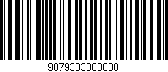 Código de barras (EAN, GTIN, SKU, ISBN): '9879303300008'