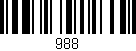 Código de barras (EAN, GTIN, SKU, ISBN): '988'