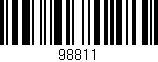 Código de barras (EAN, GTIN, SKU, ISBN): '98811'