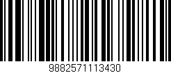 Código de barras (EAN, GTIN, SKU, ISBN): '9882571113430'