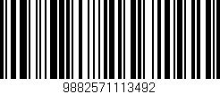 Código de barras (EAN, GTIN, SKU, ISBN): '9882571113492'