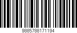 Código de barras (EAN, GTIN, SKU, ISBN): '9885788171194'