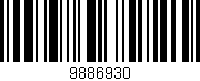Código de barras (EAN, GTIN, SKU, ISBN): '9886930'