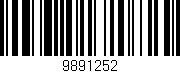 Código de barras (EAN, GTIN, SKU, ISBN): '9891252'