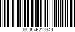 Código de barras (EAN, GTIN, SKU, ISBN): '9893946213648'