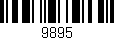 Código de barras (EAN, GTIN, SKU, ISBN): '9895'