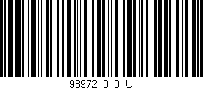 Código de barras (EAN, GTIN, SKU, ISBN): '98972_0_0_U'