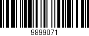 Código de barras (EAN, GTIN, SKU, ISBN): '9899071'