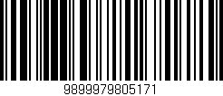 Código de barras (EAN, GTIN, SKU, ISBN): '9899979805171'
