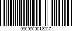 Código de barras (EAN, GTIN, SKU, ISBN): '9900000012397'
