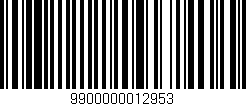 Código de barras (EAN, GTIN, SKU, ISBN): '9900000012953'