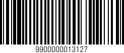 Código de barras (EAN, GTIN, SKU, ISBN): '9900000013127'