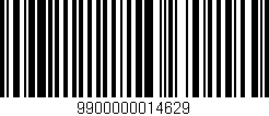 Código de barras (EAN, GTIN, SKU, ISBN): '9900000014629'